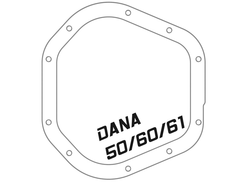 aFe Pro Series Dana 60 Front Differential Cover Black w/ Machined Fins 17-20 Ford Trucks (Dana 60) - Burkken Auto Parts