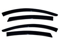 AVS 09-13 Mazda 6 Ventvisor Outside Mount Window Deflectors 4pc - Smoke - Burkken Auto Parts