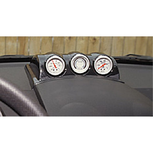 Autometer 98-10 VW Beetle 2-1/16in Triple Dash Top Gauge Mount - Burkken Auto Parts