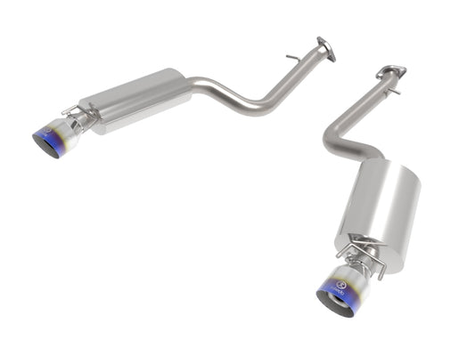 aFe Lexus IS350 14-22 V6-3.5L Takeda Axle-Back Exhaust System- Blue Tip - Burkken Auto Parts