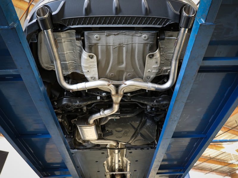 afe POWER MACH Force-Xp 19-20 Volkswagen Jetta GLI L4-2.0L (t) 304 SS Cat-Back Exhaust System - Burkken Auto Parts