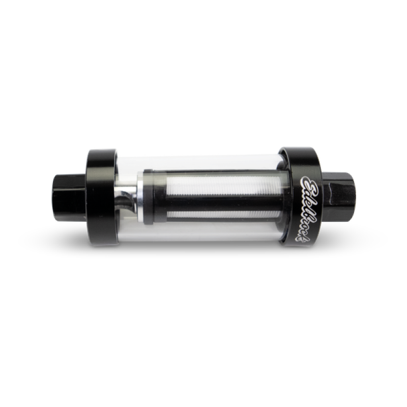 Edelbrock Clear View Fuel Filter - Universal - Burkken Auto Parts
