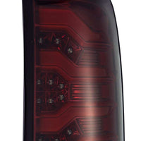 AlphaRex 14-18 GMC Sierra 1500 PRO-Series LED Tail Lights Red Smoke - Burkken Auto Parts