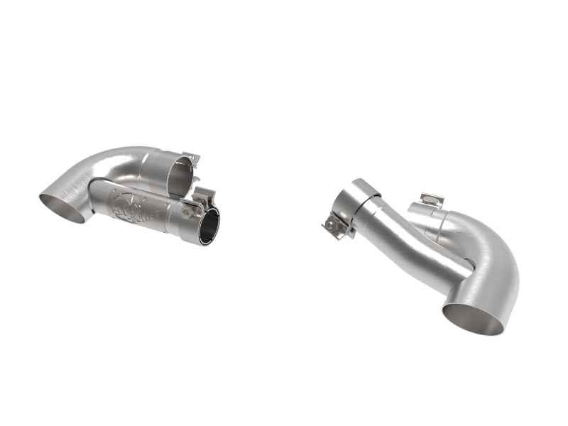 aFe MACHForce XP 304 Stainless Steel Exhaust Tip Upgrade 21-23 Jeep Wrangler JL Rubicon - Burkken Auto Parts