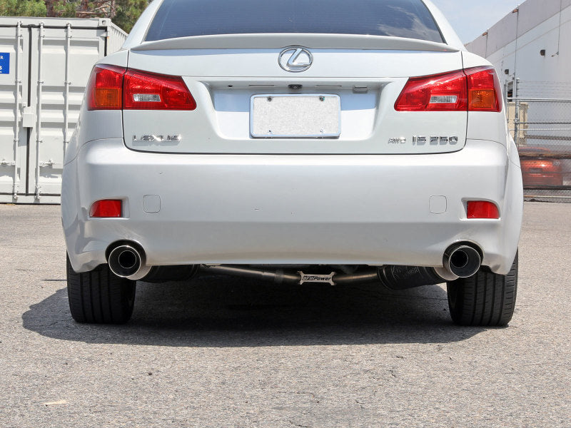 aFe POWER Takeda 06-13 Lexus IS250/IS350 SS Axle-Back Exhaust w/ Polished Tips - Burkken Auto Parts