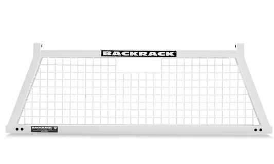 BackRack 04-12 Chevrolet Colorado / 98-21 Nissan Frontier Safetyrack Frame ONLY (Req. HW) - White - Burkken Auto Parts
