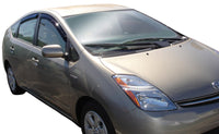 AVS 06-09 Toyota Prius Ventvisor Outside Mount Window Deflectors 4pc - Smoke - Burkken Auto Parts
