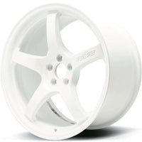 Gram Lights 57CR 15x8.0 +35 4x100 Ceramic White Wheel - Burkken Auto Parts