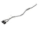 aFe Takeda 2.5in 304SS Cat-Back Exhaust System 17-20 Honda Civic SI Coupe L4-1.5L (t) - Black Tip - Burkken Auto Parts