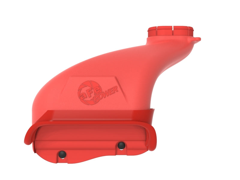 aFe Rapid Induction Dynamic Air Scoop 2021+ Ford F-150V6/V8 - Red - Burkken Auto Parts