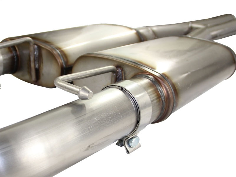 aFe MACHForce XP Exhausts Cat-Back SS-409 EXH CB Dodge Challenger SRT-8 08-12 V8-6.1/6.4L - Burkken Auto Parts