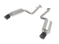 aFe Lexus IS350 14-22 V6-3.5L Takeda Axle-Back Exhaust System- Carbon Fiber Tip - Burkken Auto Parts