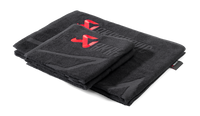 Akrapovic Towel Set - Black w/ Red Logo - Burkken Auto Parts