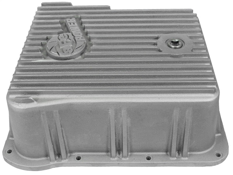 afe Transmission Pan Cover (Raw); GM Diesel Trucks 01-14 V8-6.6L (td) - Burkken Auto Parts