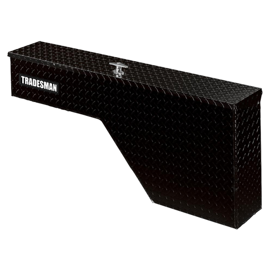 Tradesman Aluminum Fender Well Truck Tool Box (48in.) - Black