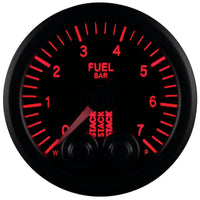 Autometer Stack 52mm 0-7 Bar M10 Male Pro-Control Fuel Pressure Gauge - Black - Burkken Auto Parts
