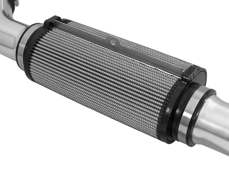 aFe Takeda Intake Stage-2 Polished Pro DRY S 09-17 Nissan 370Z V6 3.7L - Burkken Auto Parts