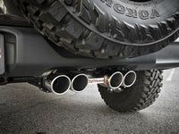 aFe Rebel Series 2.5in. 304 SS C/B Exhaust System 2018 Jeep Wrangler (JL) V6-3.6L - Polished Tip - Burkken Auto Parts