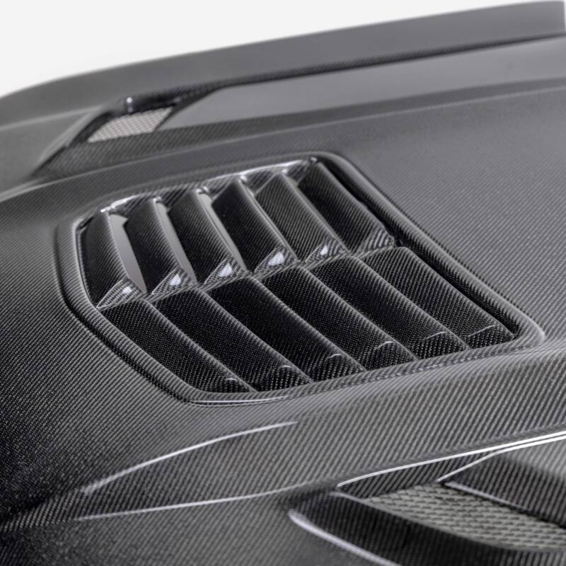 Anderson Composites 20-24 Chevy Silverado Type-T2 Carbon Fiber Hood - Burkken Auto Parts