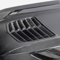 Anderson Composites 20-24 Chevy Silverado Type-T2 Carbon Fiber Hood - Burkken Auto Parts