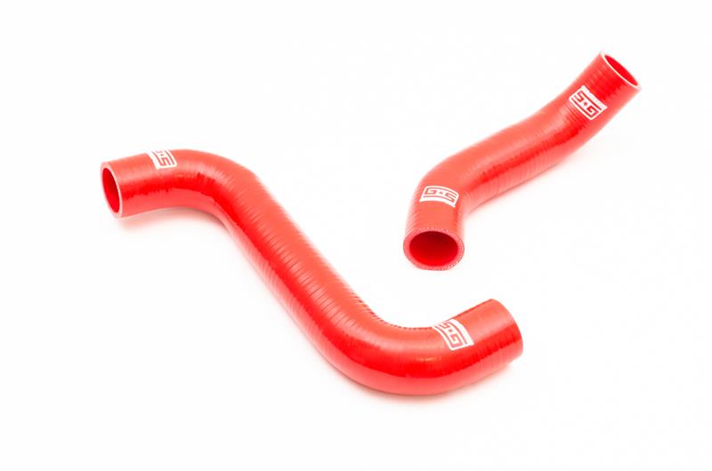 GrimmSpeed 02-07 Subaru WRX / 04-07 Subaru STi / 02-05 Subaru Impreza Radiator Hose Kit - Red - Burkken Auto Parts