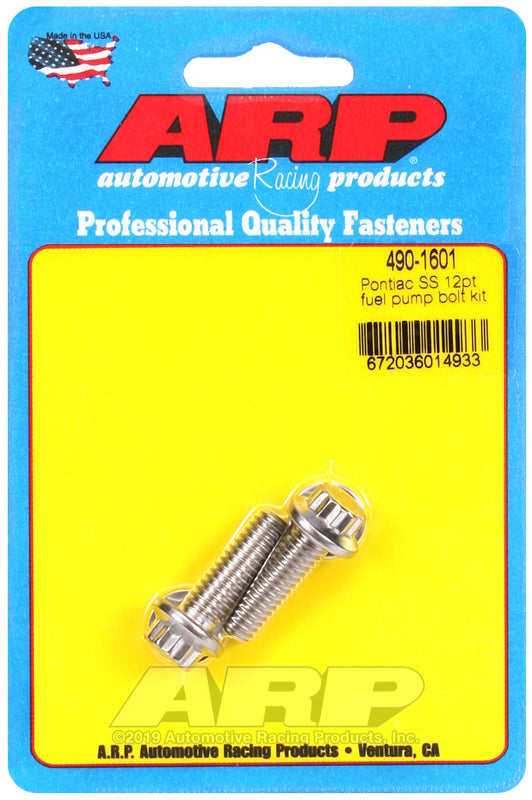 ARP Pontiac SS 12pt Fuel Pump Bolt Kit - Burkken Auto Parts