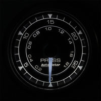 Autometer Chrono 2-1/16in 30PSI Pressure Gauge - Burkken Auto Parts