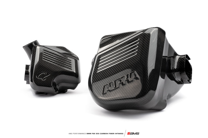 AMS Performance 15-18 BMW M3 / 15-20 BMW M4 w/ S55 3.0L Turbo Engine Carbon Fiber Intake - Burkken Auto Parts