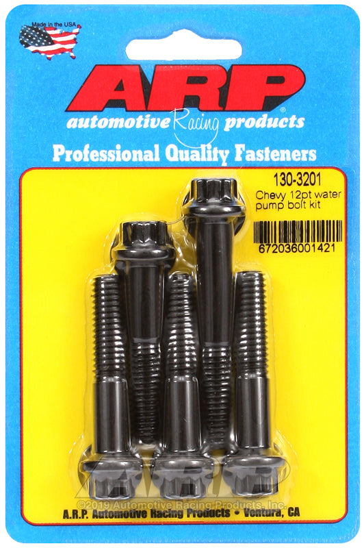 ARP Chevy 12pt Water Pump Bolt Kit - Burkken Auto Parts