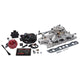 Edelbrock Pro Flo 4 Fuel Injection Kit Seq Port Ford 289-302 ci 550 HP 29 LbHr Injectors Satin - Burkken Auto Parts