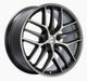BBS CC-R 19x8.5 5x112 ET44 Satin Graphite Diamond Cut Polished Rim Protector Wheel -82mm PFS Req. - Burkken Auto Parts