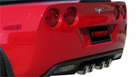 Corsa 2012-2013 Chevrolet Corvette C6 ZR1 Sport Cat-Back Dual Rear Exit w/ Twin 4.0in Pol Tips - Burkken Auto Parts