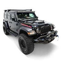Westin 20-25 Jeep Gladiator / 18-25 Wrangler JL XTS Round Bull Bar - Tex. Blk - Burkken Auto Parts