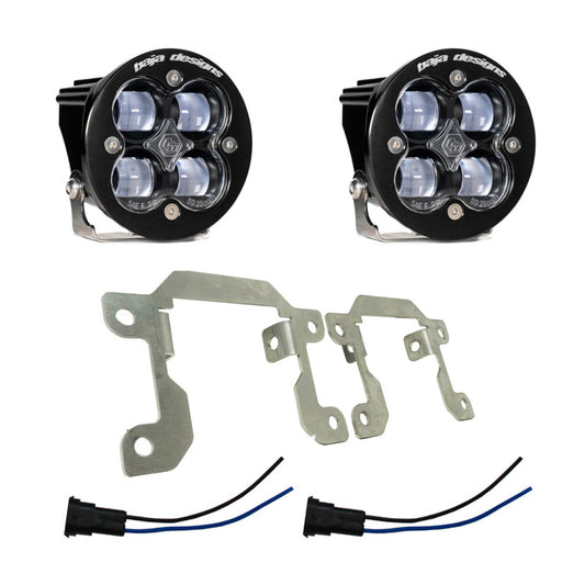 Baja Designs Ford/Subaru SAE Squadron Fog Light Pocket Kit - White - Burkken Auto Parts
