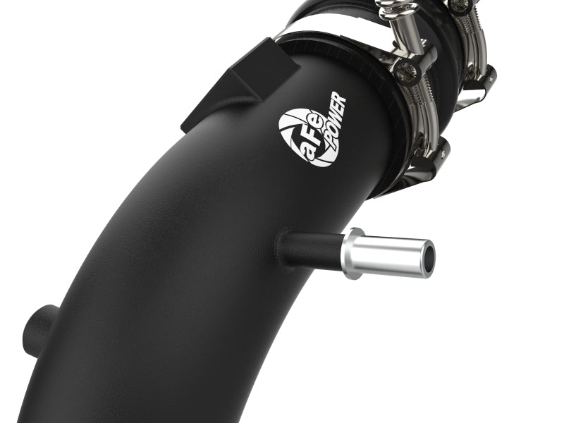 aFe Bladerunner Intercooler Cold Charge Pipe Black 3.5-2.75in 2021+ Ford F-150 V6-2.7L (tt) - Burkken Auto Parts