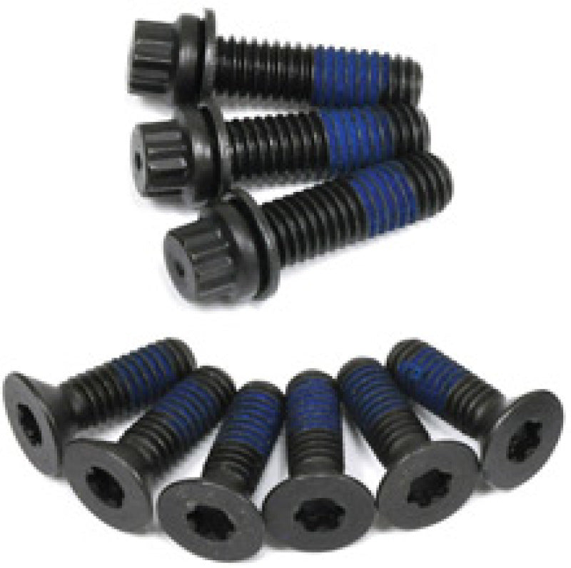 ATI Damper Bolt Pack - LS1 Y Body w/Rear Pulley - Aluml 5/16 Bolts - Flat Heads - Burkken Auto Parts