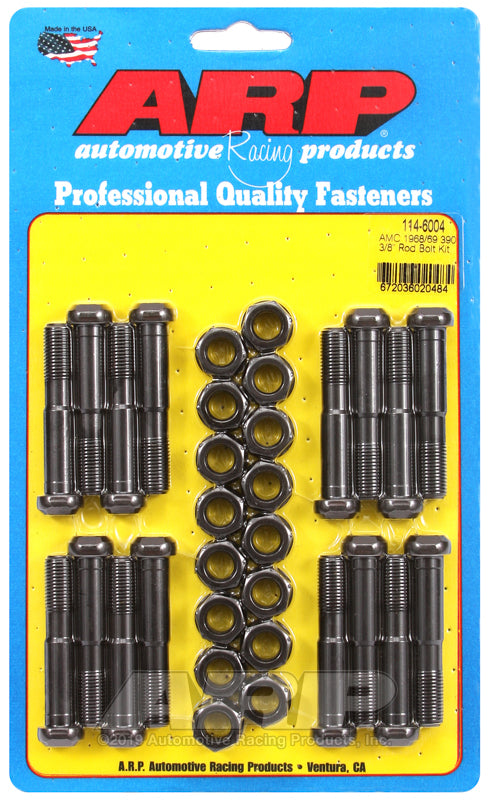 ARP 68-69 AMC 390 3/8in Rod Bolt Kit - Burkken Auto Parts