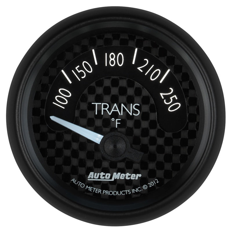 Autometer GT Series 52mm Short Sweep Electronic 100-250 Deg F Transmission Temperature - Burkken Auto Parts