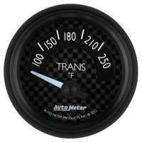 Autometer GT Series 52mm Short Sweep Electronic 100-250 Deg F Transmission Temperature - Burkken Auto Parts