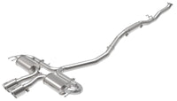 aFe Takeda 3in 304 SS Cat-Back Exhaust System w/Polished Tips 17-21 Honda Civic Sport L4-1.5L (t) - Burkken Auto Parts