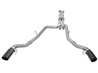 aFe MACHForce XP 3in 409-SS Exhaust Cat-Back 2017 Ford F-150 Raptor V6-3.5L (tt) w/ Black Tip - Burkken Auto Parts