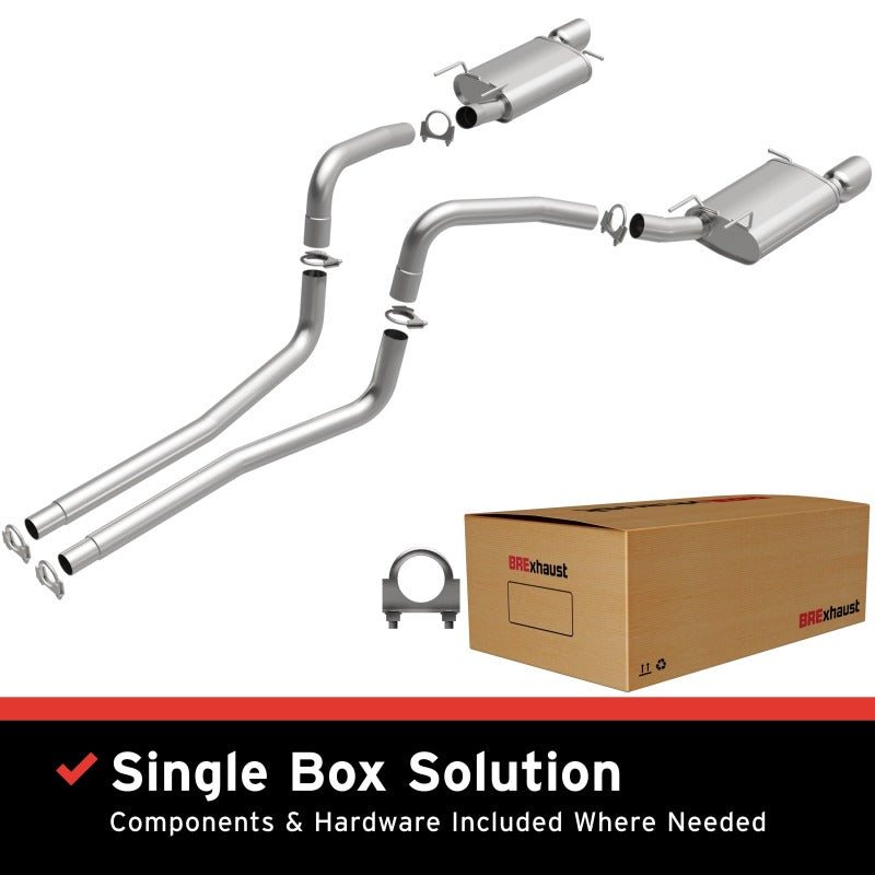 MagnaFlow BRE Exhaust Kit 11-14 Ford Mustang 3.7L - Burkken Auto Parts