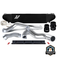 Mishimoto 2024+ Ford Mustang 2.3L EcoBoost Performance Intercooler Kit -  Black/Polished - Burkken Auto Parts