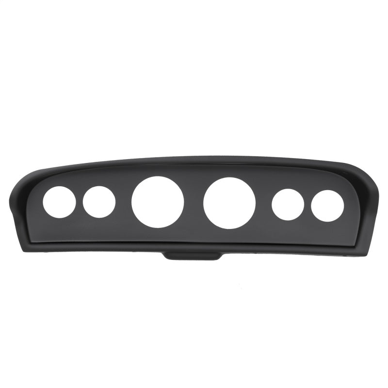 Autometer 61-66 Ford F100 Direct Fit (2 3-3/8in. & 4 2-1/16in.) Gauge Pod - Black Finish - Burkken Auto Parts