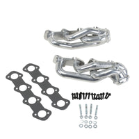 BBK 97-03 Ford F Series Truck 4.6 Shorty Tuned Length Exhaust Headers - 1-5/8 Silver Ceramic - Burkken Auto Parts