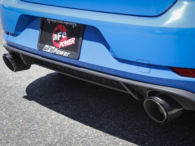 aFe 18-20 VW GTI (MK7.5) 2.0L MACH Force-Xp 3in to 2.5in 304 SS Axle-Back Exhaust System- Carb. Tips - Burkken Auto Parts