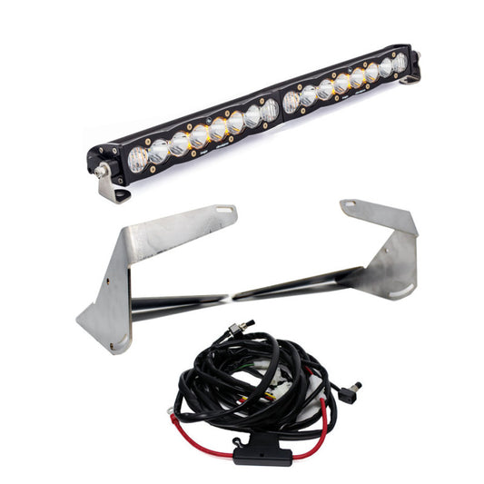 Baja Designs 2019+ Ram 2500/3500 20 Inch S8 Driving Combo Bumper Kit - Clear - Burkken Auto Parts