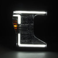 AlphaRex 20-22 Ford F-250/350/450/550 SD NOVA-Series LED Proj Headlights Chrome w/SS & SBDRL - Burkken Auto Parts