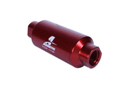 Aeromotive In-Line Filter - (AN-10) 10 Micron Microglass Element Red Anodize Finish - Burkken Auto Parts