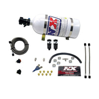 Nitrous Express Hitman EFI Single Nozzle Piranha Nitrous Kit (35-75HP) w/10lb Bottle - Burkken Auto Parts